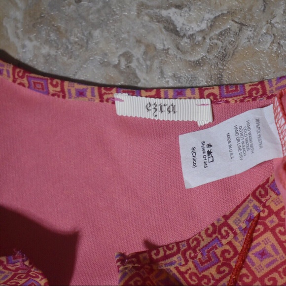 Ezra Long Sleeve Layered Boho Dress - Picture 7 of 8